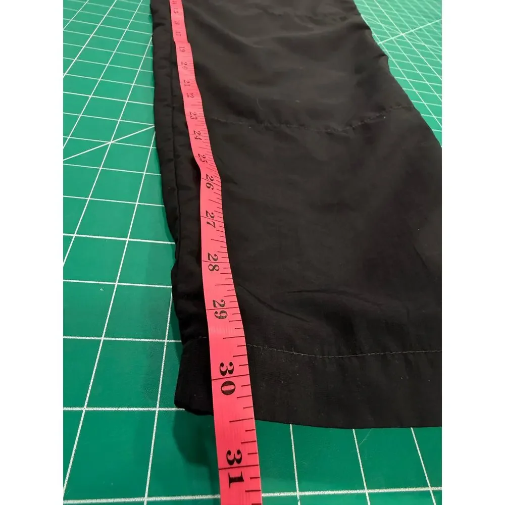 US Army APFU Skilcraft PT Pants Men's Medium Black Nylon Physical Fitness Jogger